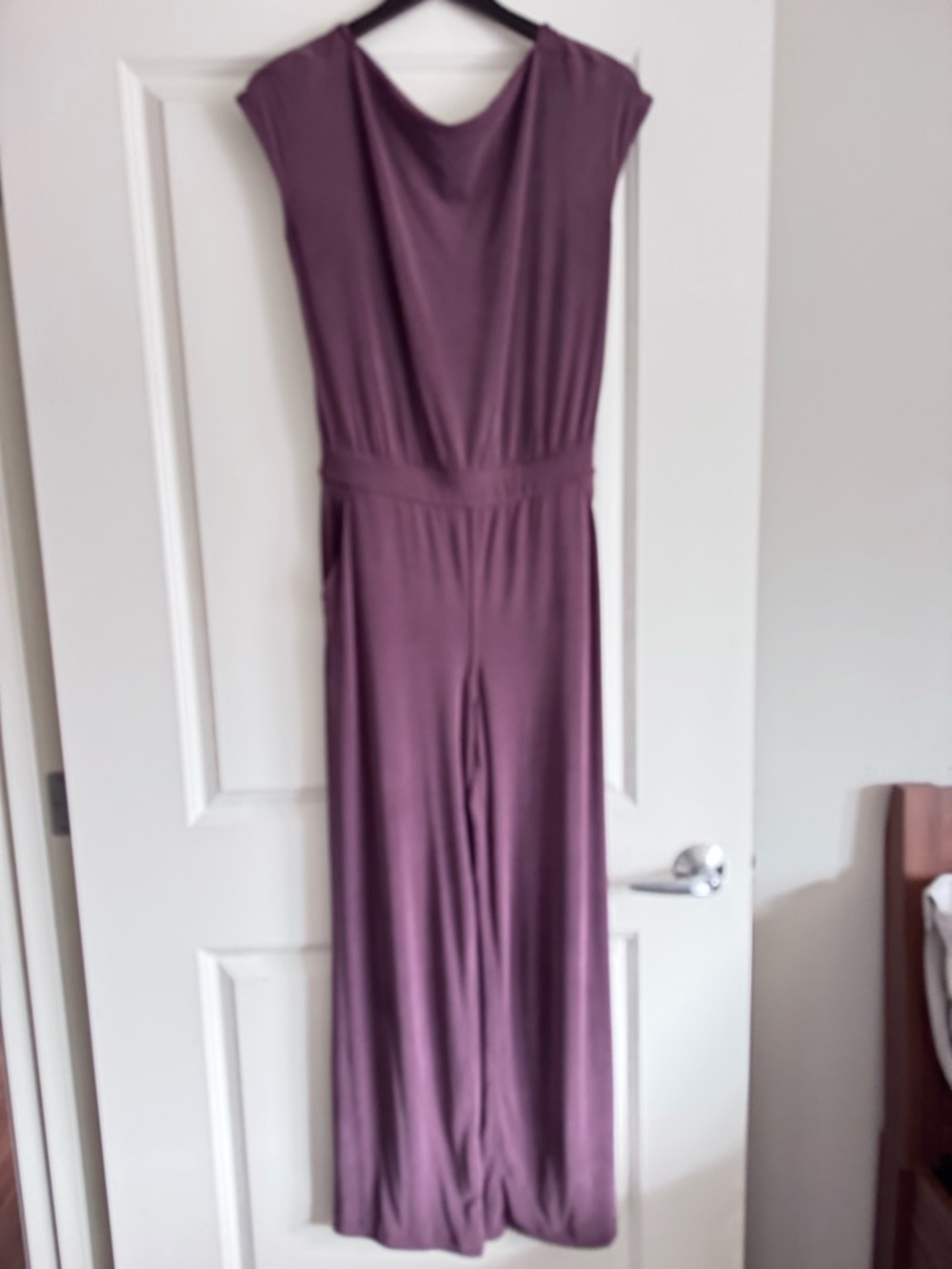 lululemon athletica SoftStream Sleeveless Mauve Jumpsuit